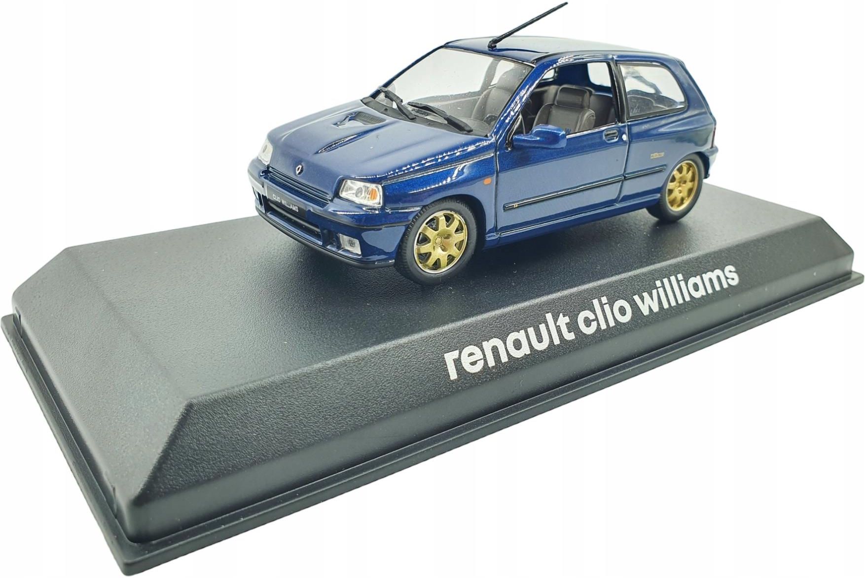 Norev 1:43 Renault Clio Año de construcción 2019 azul metálico 517583