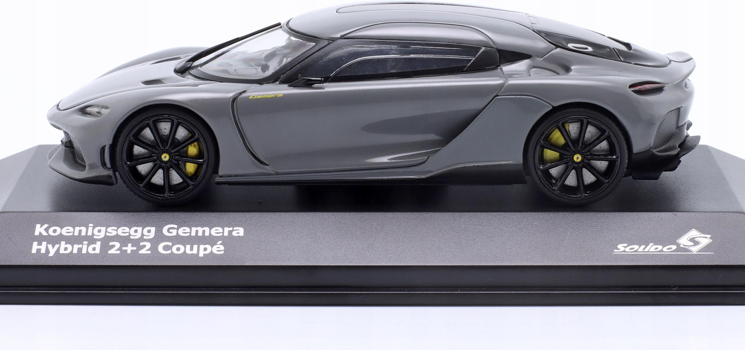 Solido Koenigsegg Gemera Hybrid 2+2 Coupe 2021 Grey 1:43 1 43 S4313701  S4313701SO4313701421437490 - Ceny i opinie - Ceneo.pl