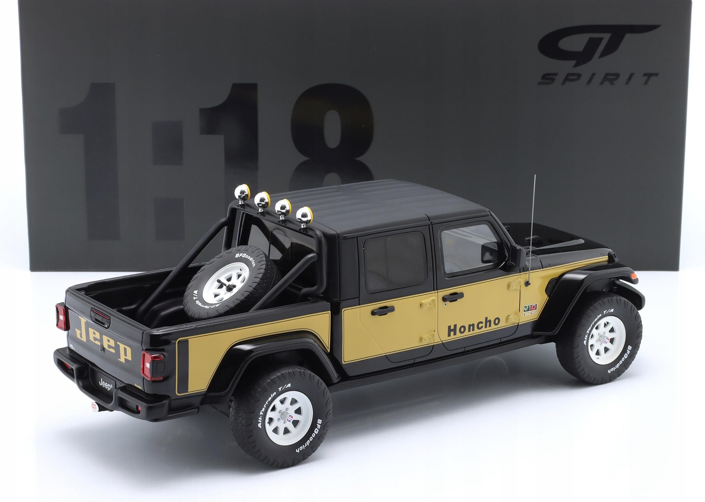 Gt Spirit Jeep Gladiator Honcho 2020 Black Golden Yellow L.E.1 500