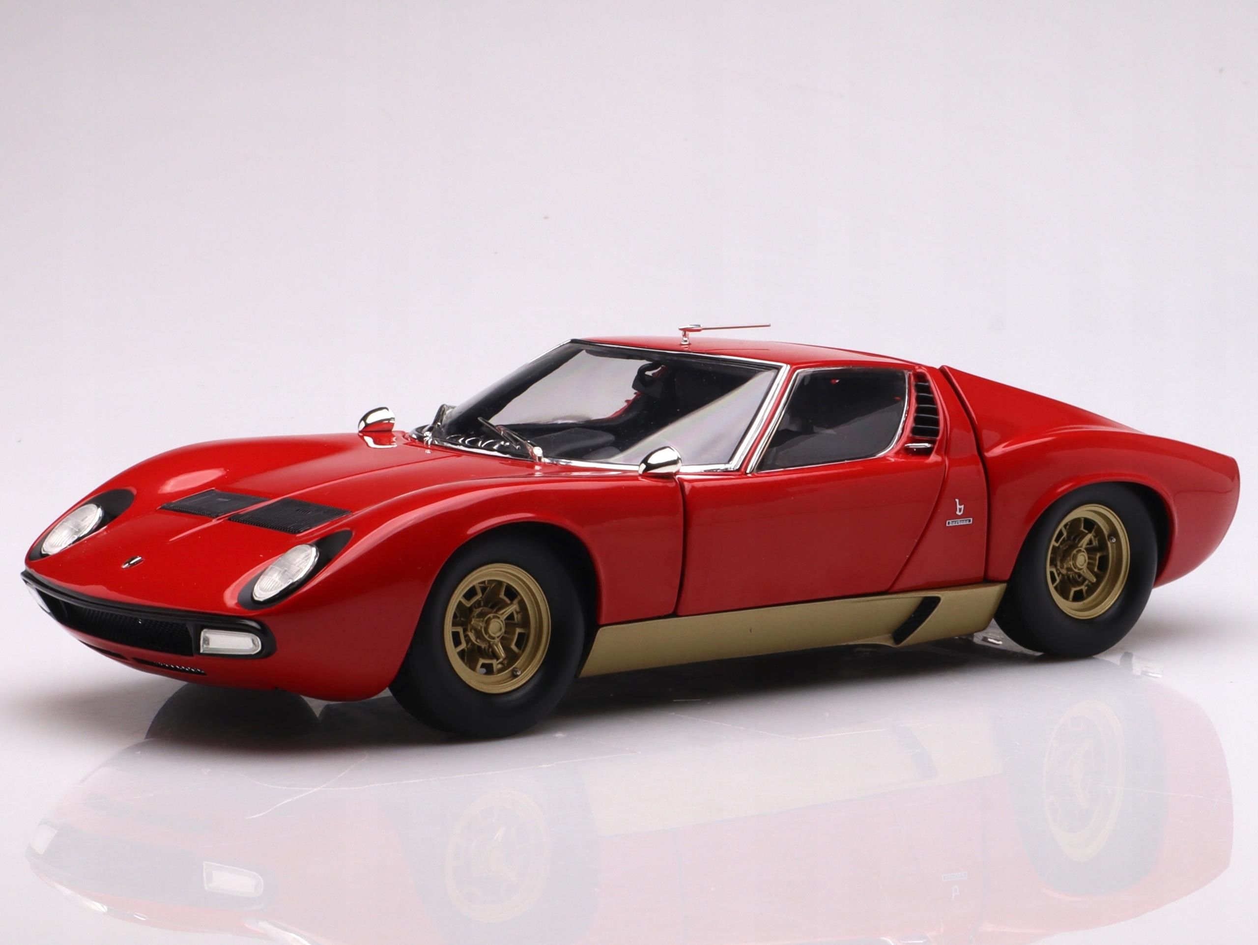 Lamborghini Miura 1/18ゴールド Kyosho i-kyosho-model-samochodu-