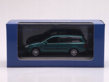 Minichamps 1/43 Ford Focus Mk1 Estate 2002 – Verte Métallisée, Modèle Diecast Neuf