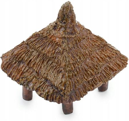 Dom Domek Chatka Do Akwarium Ozdoba Akwariowa Dekoracja 7,5cm 