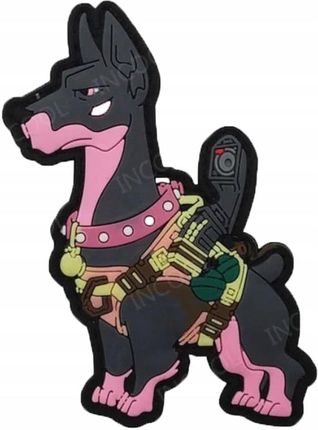 Camo Military Gear Emblemat Patch Naszywka Tactical Dog Pink 1638014914