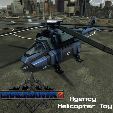 Crackdown 2 Agency Helicopter Toy (Xbox 360 Key)