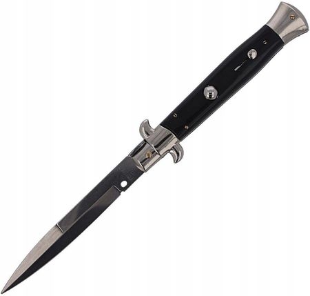 Frank Beltrame Nóż Sprężynowy Switch Bayonet Black
