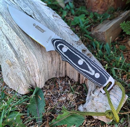 Kandar Nóż Myśliwski Finka Taktyczny Full Tang Solidny Mt272B