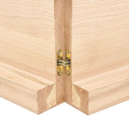 Vidaxl Blat Do Łazienki 180X50X6cm Surowe Lite Drewno - zdjęcie 2