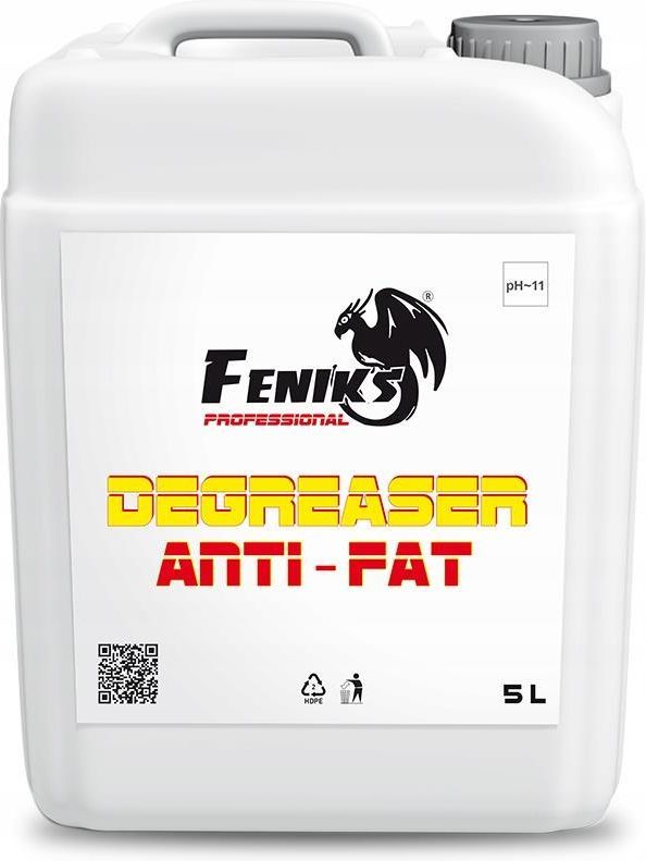 Feniks Professional Degreaser Anti Fat 5L Płyn Do Mycia I Odtłuszczania ...