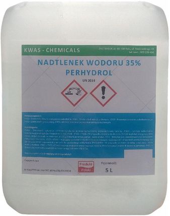 Nadtlenek Wodoru Perhydrol 35% 5L Dla Firm