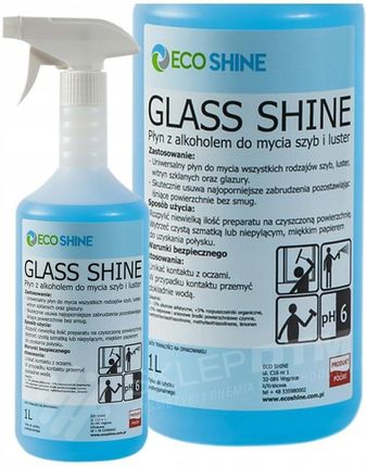 Eco Shine Glass 1L Mycie Szyb I Luster