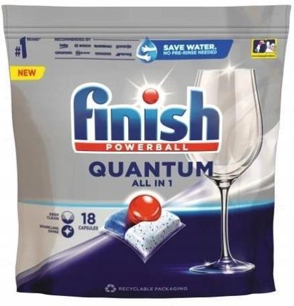 Finish Powerball Quantum All In 1 Kapsułki 18szt.