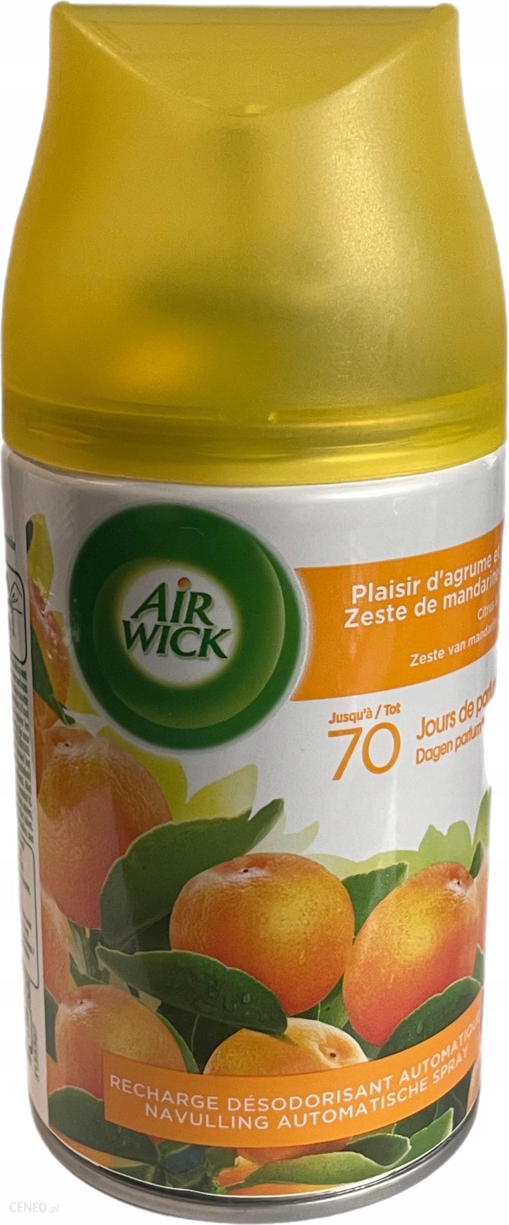 Recharges Air Wick, parfum Zestes d'agrumes