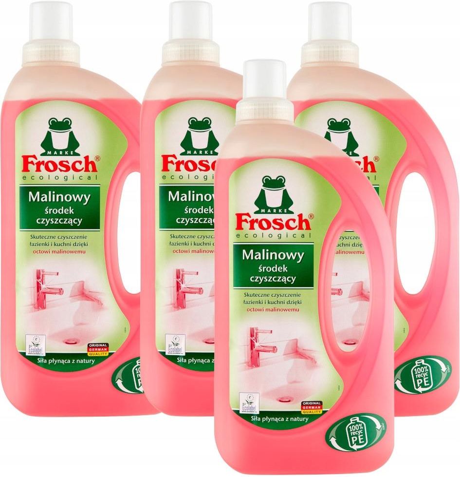 Frosch Ekologiczny Malinowy Środek Czyszczący Do Kuchni I Łazienki 4L ...