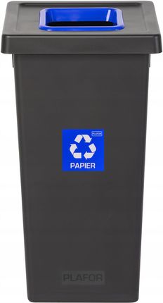 Kosz Pojemnik Segregacja Odpadów Śmieci Papier 75L