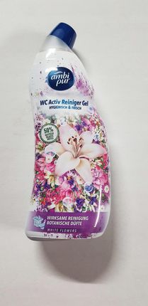 Ambi Pur Zapachowy Żel Do Czyszczenia Wc 750Ml Białe Kwiaty