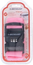 Zdjęcie Dunlop Uniwersalny Pas Zabezpieczający Do Walizki Spinający Na Szyfr 200X5Cm Różowy - Ujazd