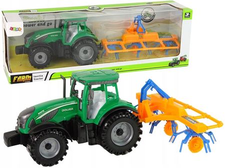 Woopie Traktor Pojazd Rolniczy Zabawka Dla Dziecka Ciągnik, Zgrabiarka