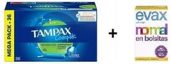 Tampax Tampony Compak Super 36 Szt.
