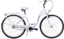 Zdjęcie Rower miejski damski Kozbike (K25) 1s 28" | -15% Z KODEM 'PREZENT' NA WYBRANE NIEPRZECENIONE PRODUKTY DECATHLON TYLKO ONLINE! - Bochnia