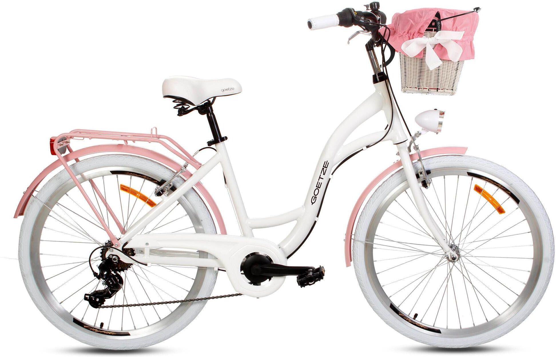 Rower miejski GOETZE Mood 26 Alu 6B Shimano kosz , 15 Z KODEM STYLOWE