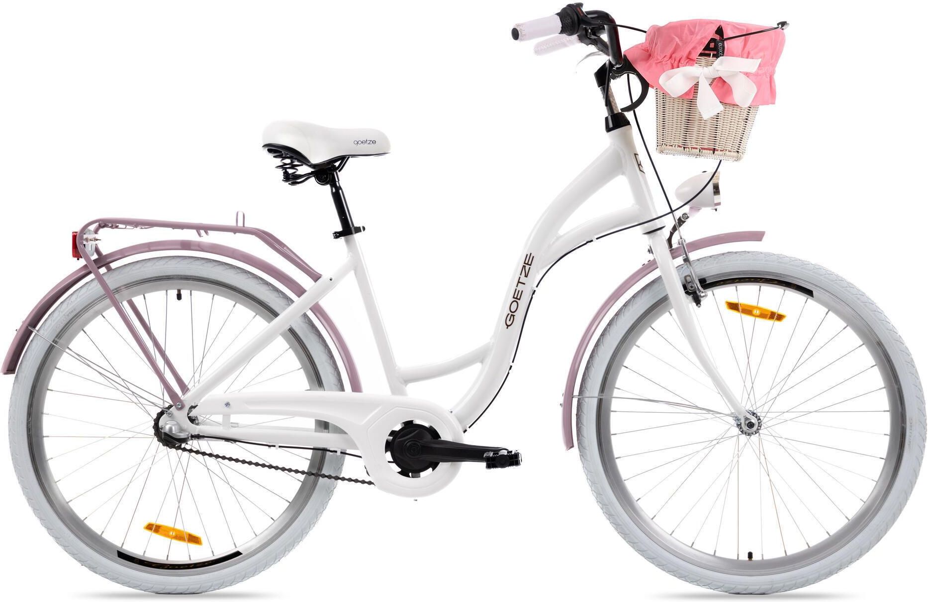 Rower miejski damski GOETZE Style 26 Alu 3B kosz , 15 Z KODEM STYLOWE