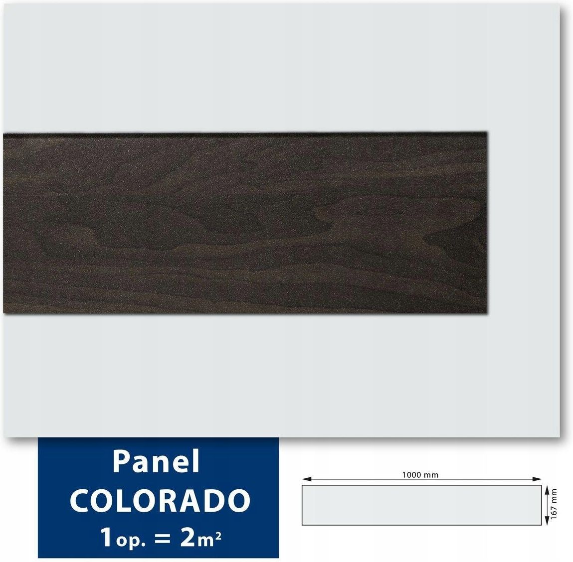Home And Me Panel dekoracyjny Colorado brązowy - opinie i ceny na Ceneo.pl