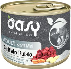 Oasy Grain Free Bawół Karma Mokra Dla Psów Dorosłych Puszka 200G