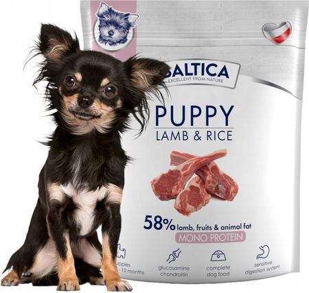 Baltica Hypoallergenic Lamb & Rice Puppy All Breeds 1Kg