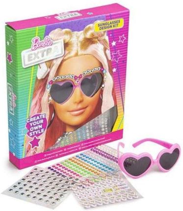 Barbie Extra okulary przeciwsłoneczne z zestawem do dekoracji 99-0054