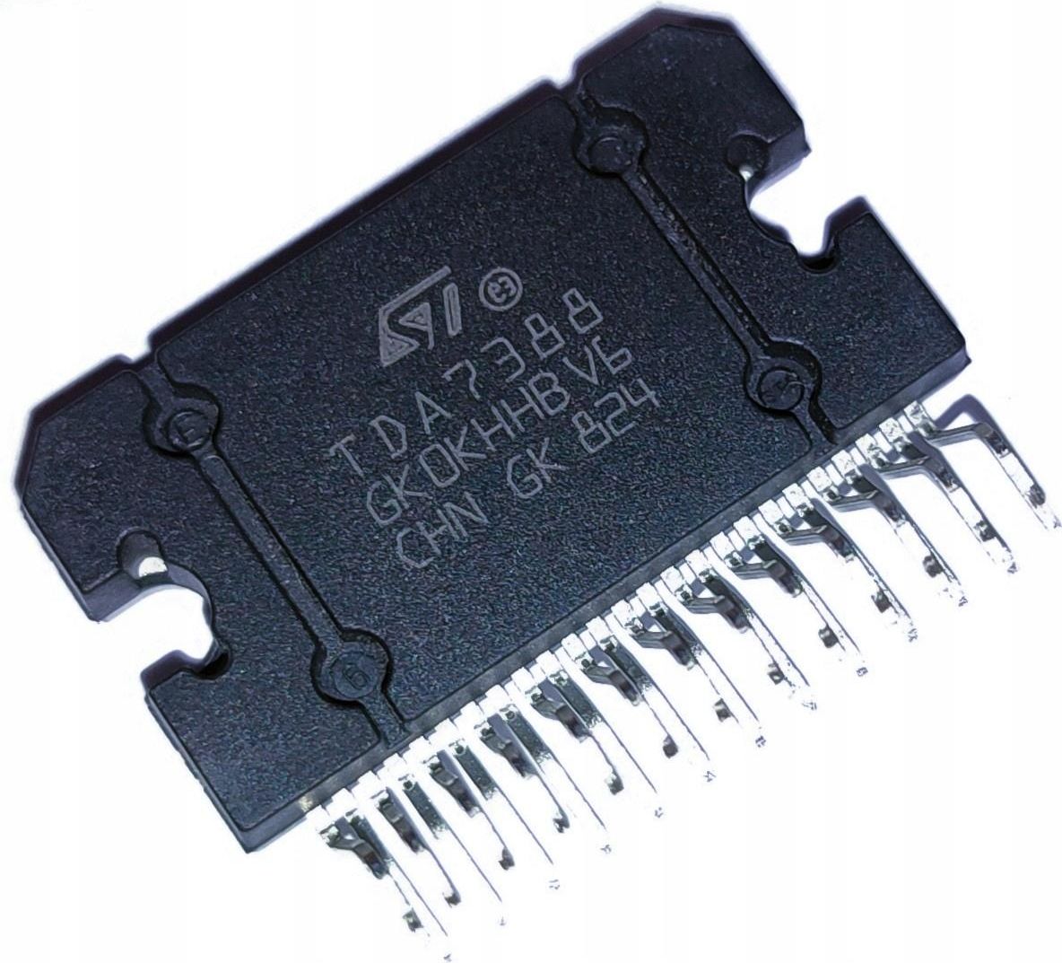 Końcówka Mocy TDA7388 Wzmacniacz Audio ZIP-25 Oryginał ST