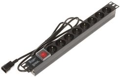 Abcvision  8 Gniazd Pd-8/R-Iec Wtyk Ups C14 (PD8RIEC)