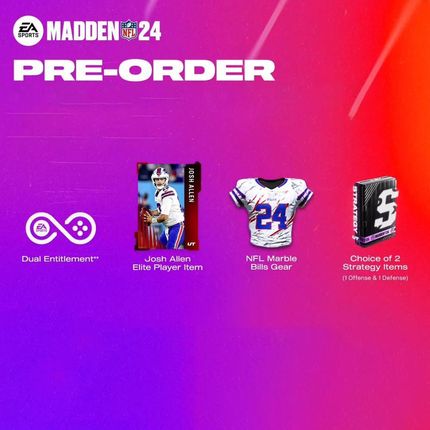 Madden NFL 24 PreOrder  Bonus (PS4 Key)