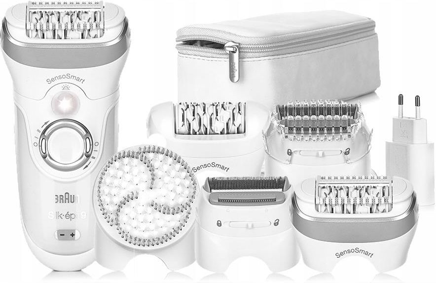 Depilator Braun Silk epil 9 SensoSmart WetDry Extreme Limited Pack Opinie i ceny na Ceneo.pl