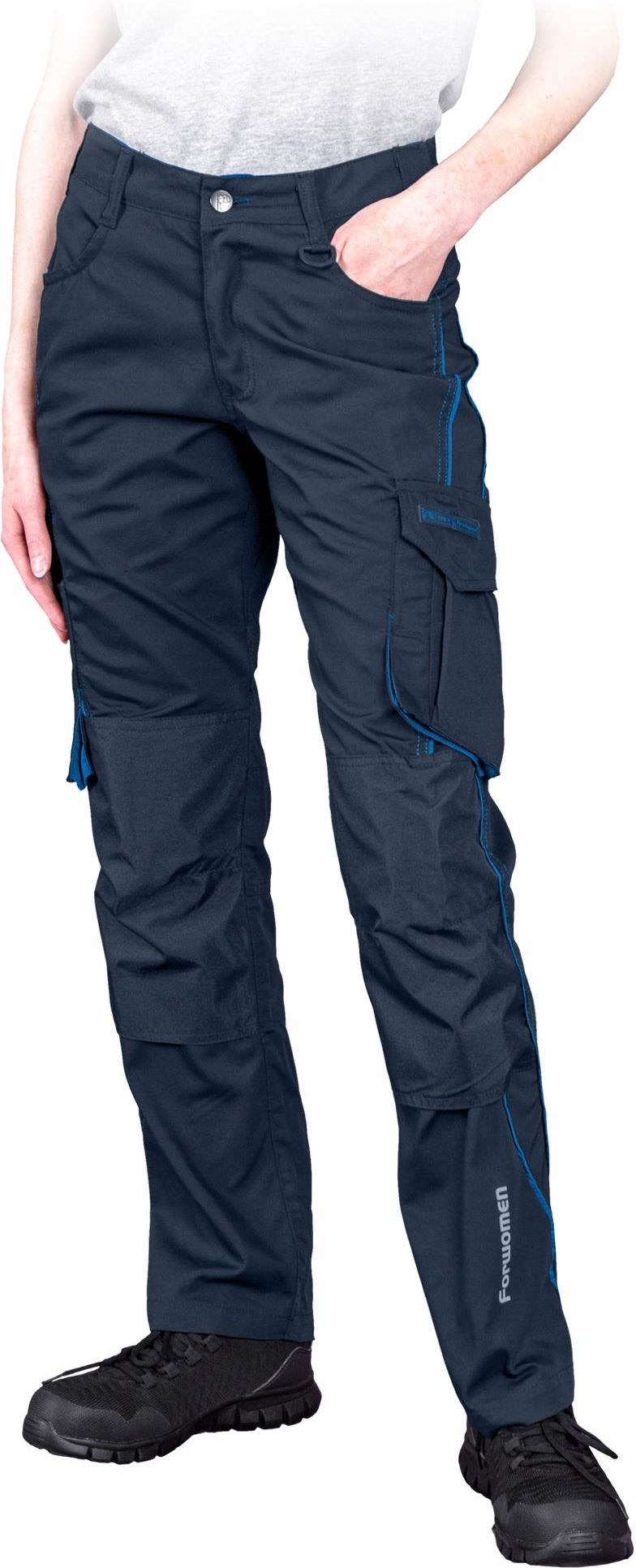 Leber&Hollman LH-FMNX-T_PGS52 Beschermende broek, oranje-donkerblauw-grijs, 52 maten