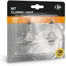 Zdjęcie Carrefour Żarówka Halogenowa 12 V H7 Classic Light 55W 2Szt. - Nowe