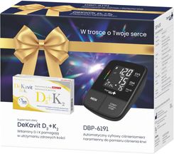 Ciśnieniomierz Diagnosis Ciśnieniomierz Automatyczny Dbp-6191 + Dekavit D3+K2 1 Zestaw - zdjęcie 1