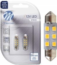 M-Tech Żarówki C5W Osram Opto Semiconductors Led 36Mm Dioda Biała 6418