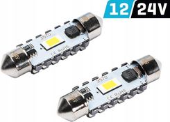 Vision Żarówka Festoon Sv8.5 39Mm 12/24V 2szt. 3570 Smd Led Canbus Biała 2