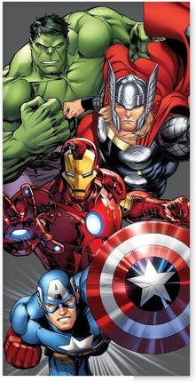 Brandmac Ręcznik Bawełna 140x70cm Avengers Hulk Ironman