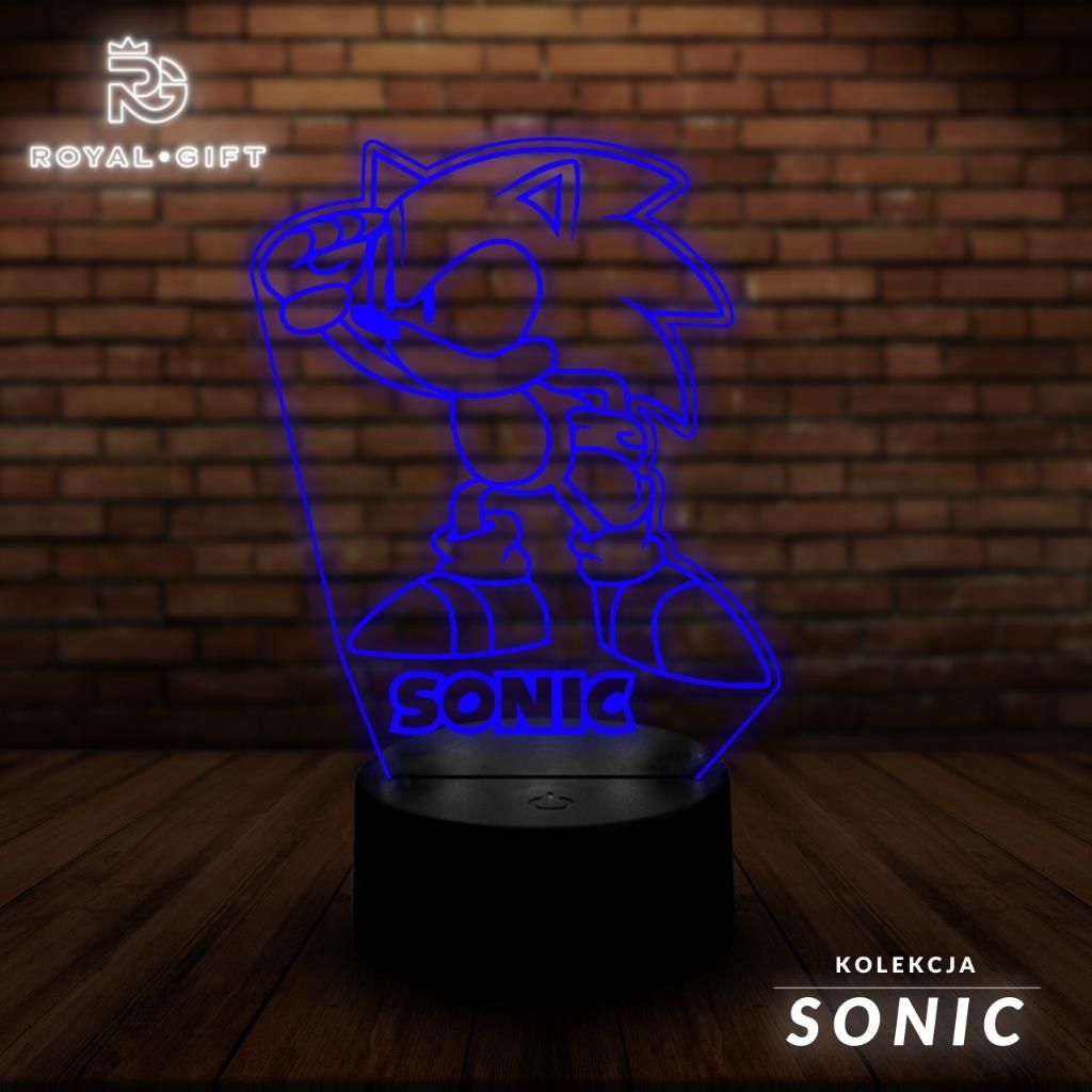 Lampka Led Sonic Bajka Film Podświetlana 3D - Opinie i atrakcyjne ceny ...