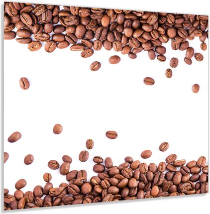Panel Szklany Hartowany 60X70 Ziarna Kawy Klej