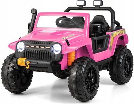 Costway Samochód Elektryczny Jeep Dla Dzieci Różowy