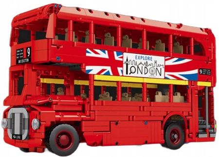 Pan I Pani Gadżet Klocki Zdalnie Sterowane Autobus Piętrowy Londyn