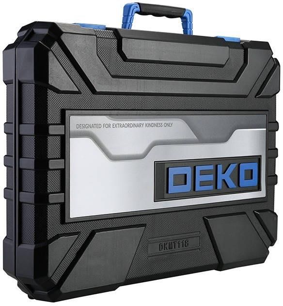 Zestaw narzędziowy Deko Tools Zestaw Narzędzi Dkmt118 118szt. - Opinie ...