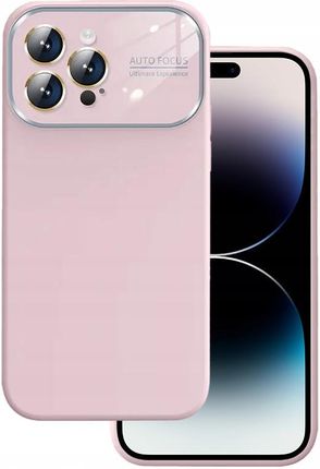 Toptel Soft Silicone Lens Case Do Iphone 11 Jasnoróżowy
