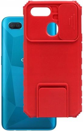 Gsm Hurt Etui Do Oppo A12 2020 Cph2077 Cph2083 Case Pancerne Camshield Stand Czerwon