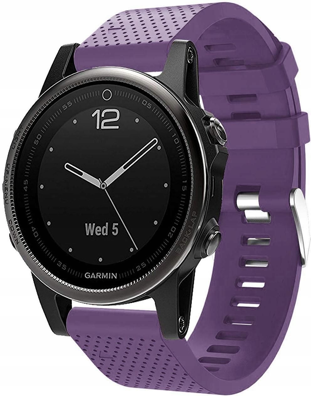 BAHDB Per Garmin Fenix ​​7S 6S 5S Cinturino da 20 mm Bracciale per Fenix ​​7s Pro 6s Pro 5s Plus Mk2s Mk3 Mk3i Fibbia oro chiaro Cinturini da polso in silicone di