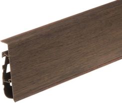 Zdjęcie Listwa przypodłogowa Hi-Line Prestige CEZAR PVC mat 75mm 2,5m Hikory - Kęty