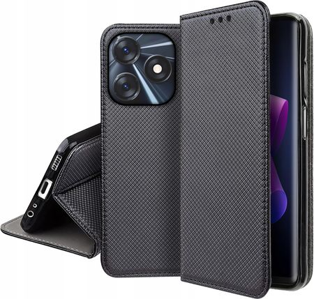 Krainagsm Etui Do Tecno Spark 10 Smart Magnet Case Portfel Szkło 9H