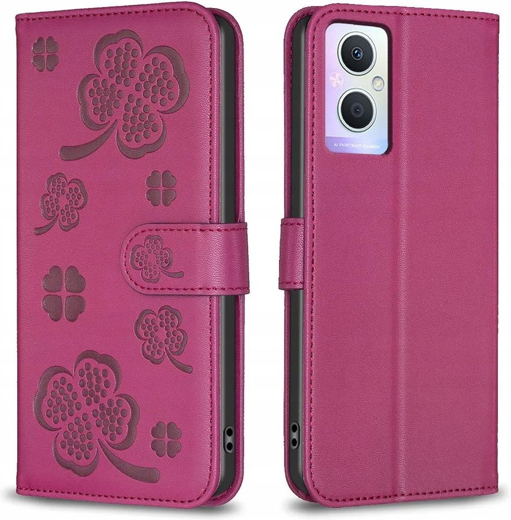 Custodia Portafoglio Per Oppo Find X5 Lite – Pelle PU Con Supporto, 3 Slot Carte E Portamonete, Chiusura Magnetica, Marrone